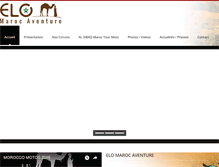 Tablet Screenshot of elomarocaventure.com